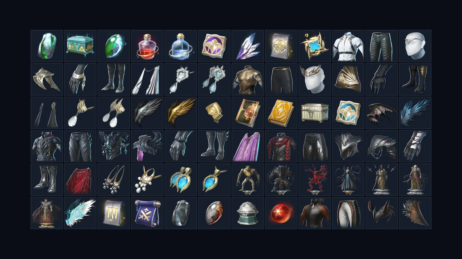Goods sold in the trade shops